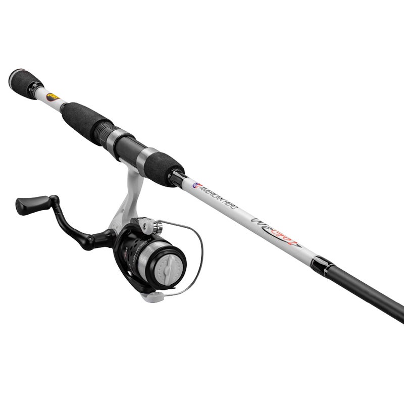 Lew's Fishing American Hero WeGo 2 Speed Spin IM6 Combo WG1056M-2 Combos - Image 1